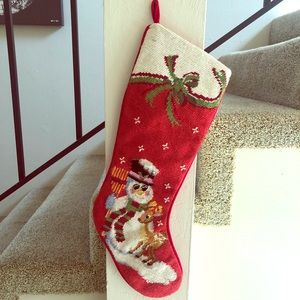 Stitched Antique Christmas Stockings